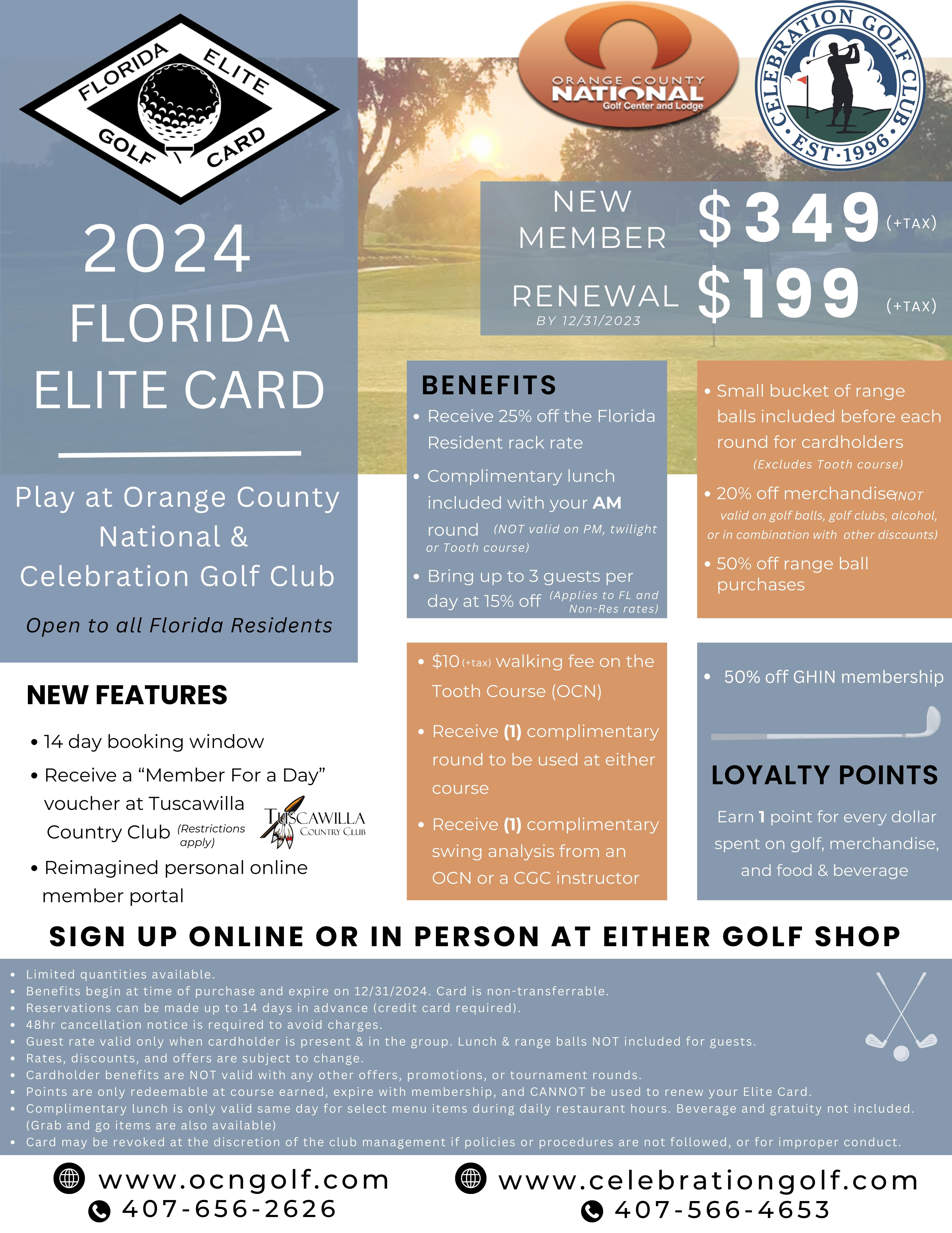Golf elite sales