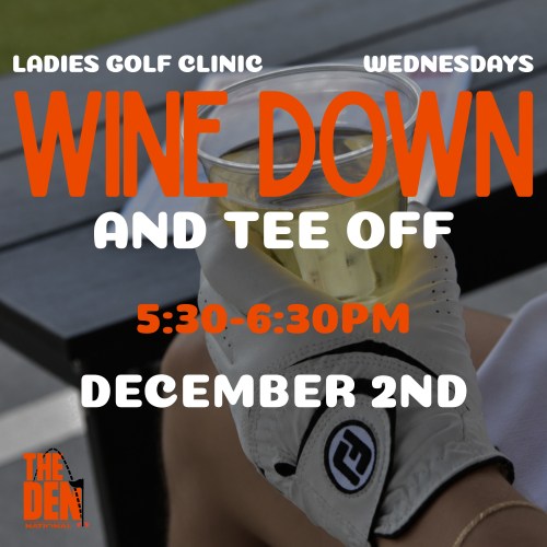 Wine Down Wednesday Clinic - December 2nd