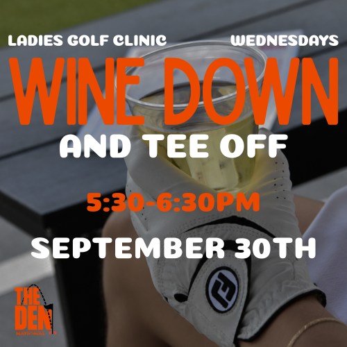 Wine Down Wednesday Clinic - September 30th